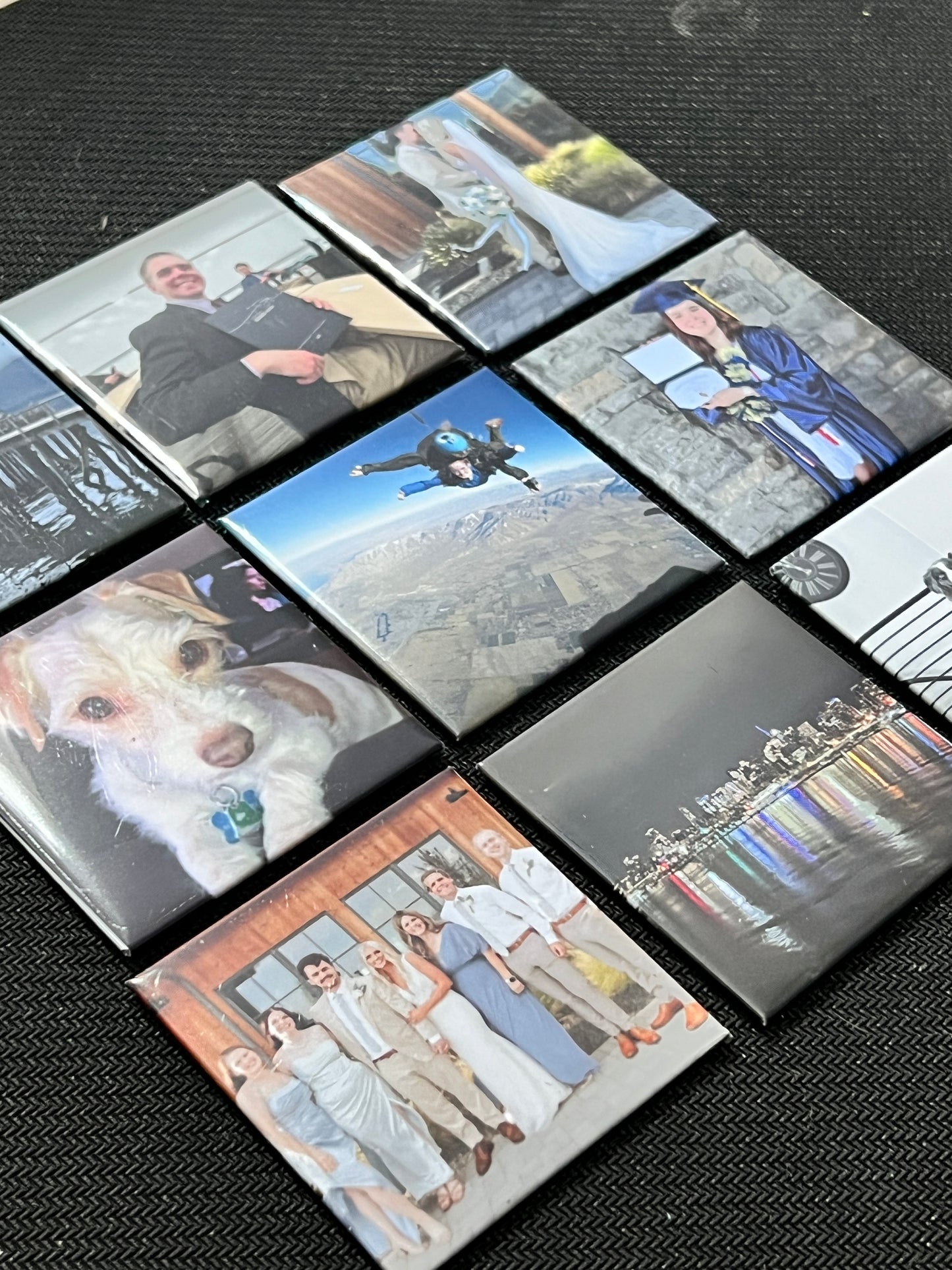 Set of 9 Custom Magnets